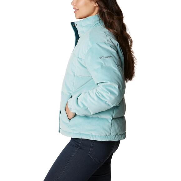 NWT Columbia ruby falls novelty corduroy jacket sz XL aqua haze corduroy - Picture 3 of 7
